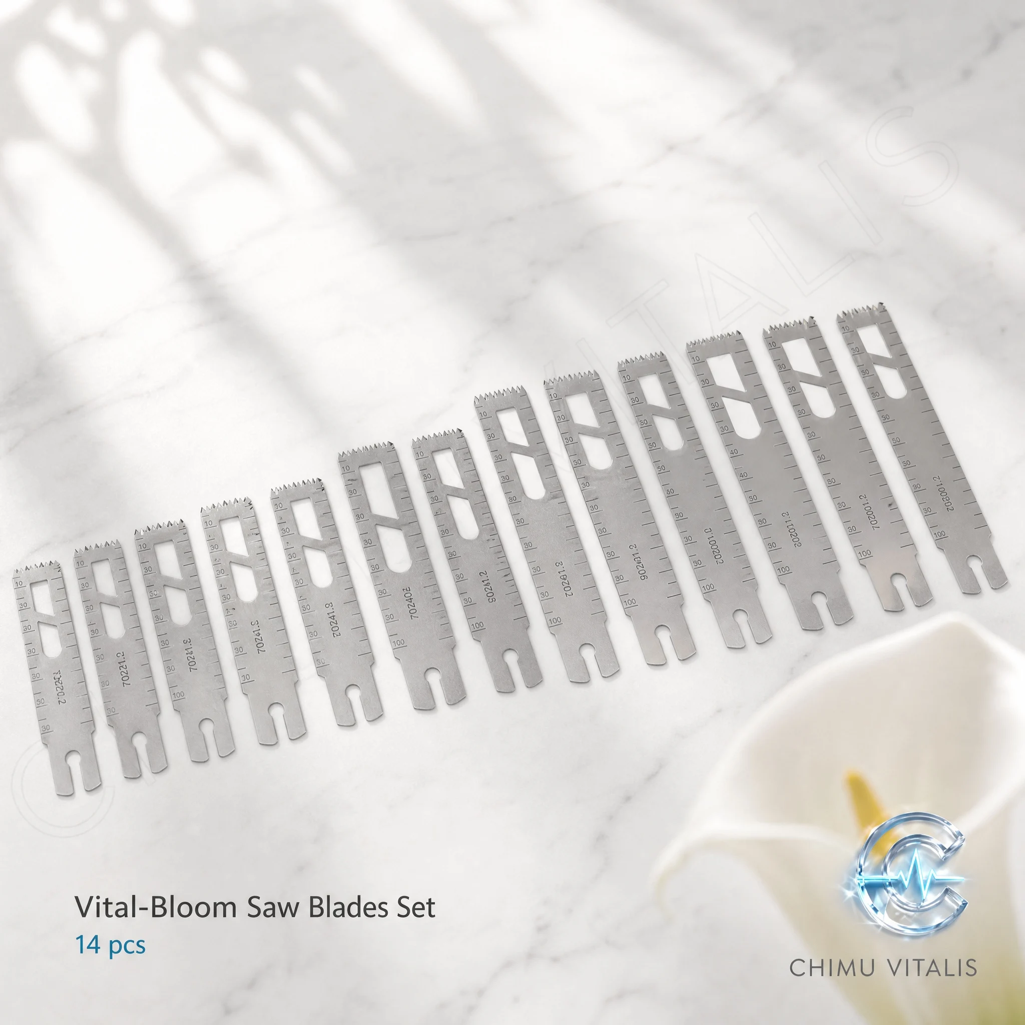 【CHIMU VITALIS】Handpiece-Compatible Cutting Blade, Multiple Model Options for Professional Instruments