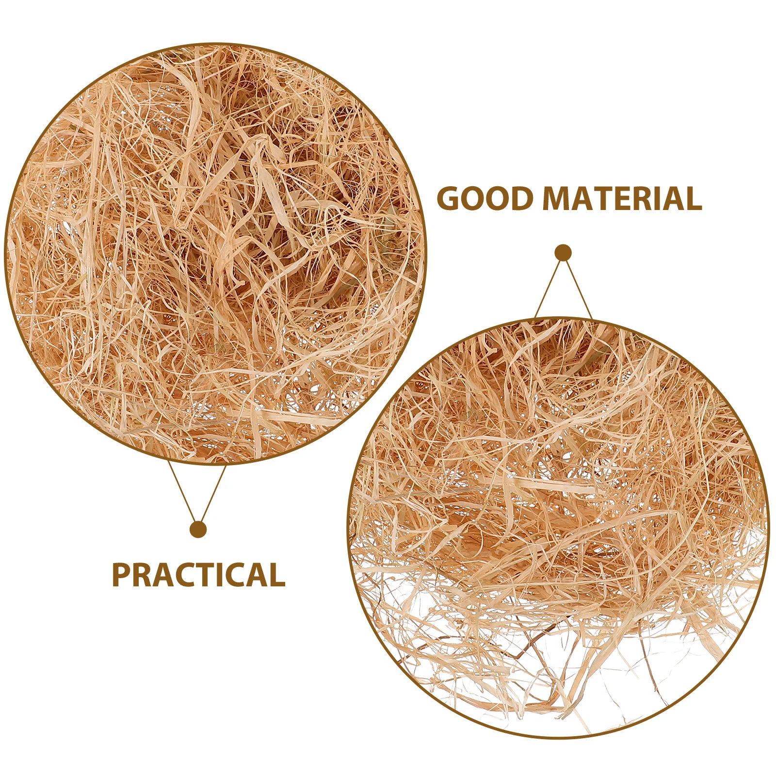 Easter Decoration Basket Fillings Bird Nests Bedding Materials Parakeet Nesting Linings Simulation Raffia Supplies Birds