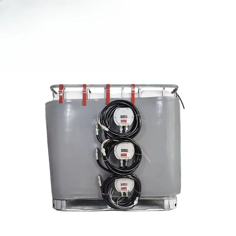 

High Quality 220V 230V 6KW Electric Flexible Heating Pad Silicone Heater Temperature Control for Ton Container IBC