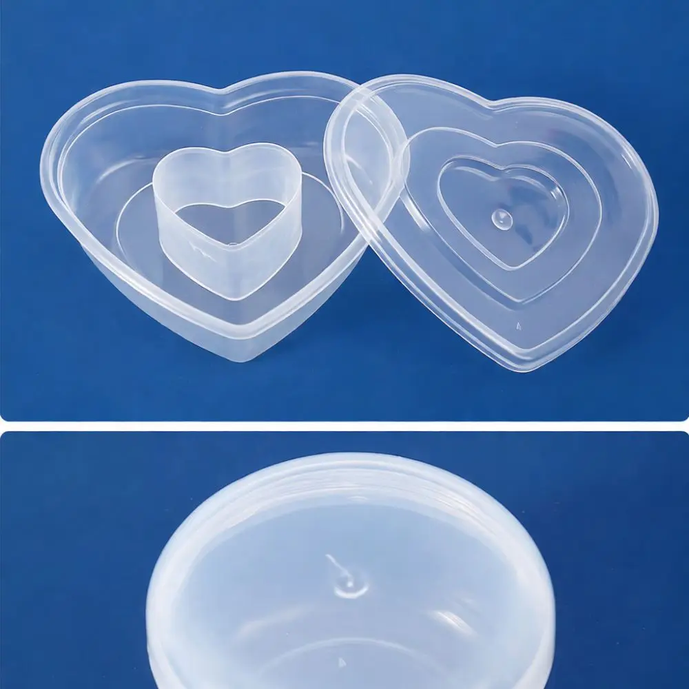 Clear Plastic Sorting Containers For Slime Clay Putty Storage Craft Organizer Boxes For DIY Crafting Tools