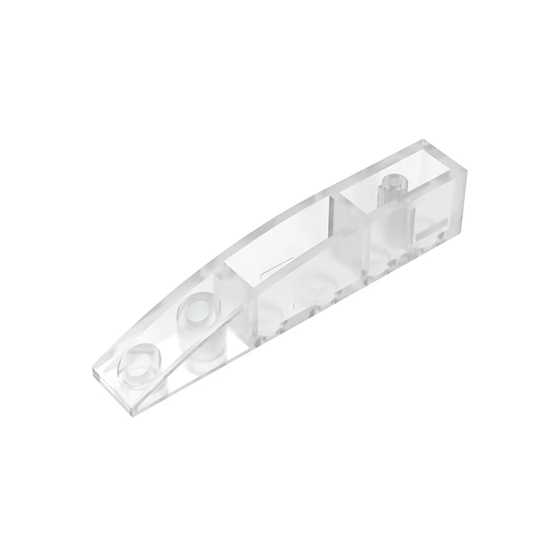Gobricks GDS-739 BRICK 1X6 W/BOW REV. -6x1 Embedded brick/backslope bevel brick compatible with lego 41763 42023 children's DIY