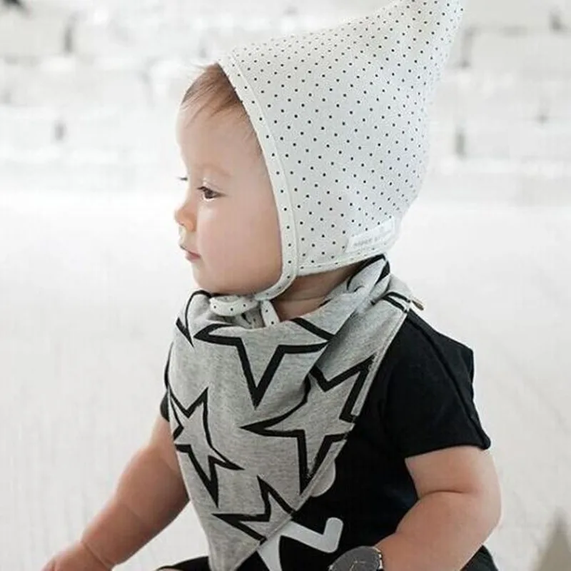 New Newborn Pure Cotton Triangle Bibs Kids Saliva Towel Waterproof Bibs BANDANA Children Baby Feeding