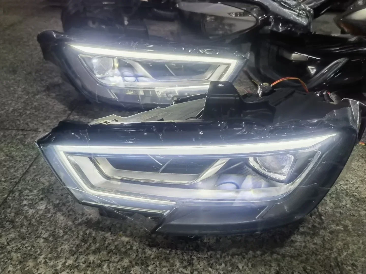 2017-2020 Headlight for A-udi A3 Low Rise to High Configuration LED Lens Headlights Daytime Running Lights Turn Signal Assembly