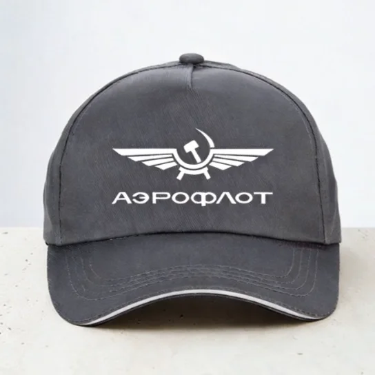 Aeroflot Aviation Russe baseball cap Aerospace Aviateur hat fashion Summer Adjustable Golf snapback hats