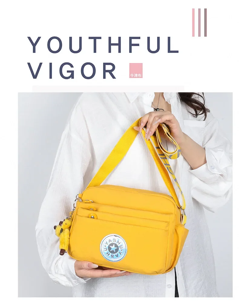 Neue Umhängetasche und Umhängetasche für Damen 2025, modisch, trendig, lässig, vielseitig, wasserabweisend, langlebig, leichter Luxus