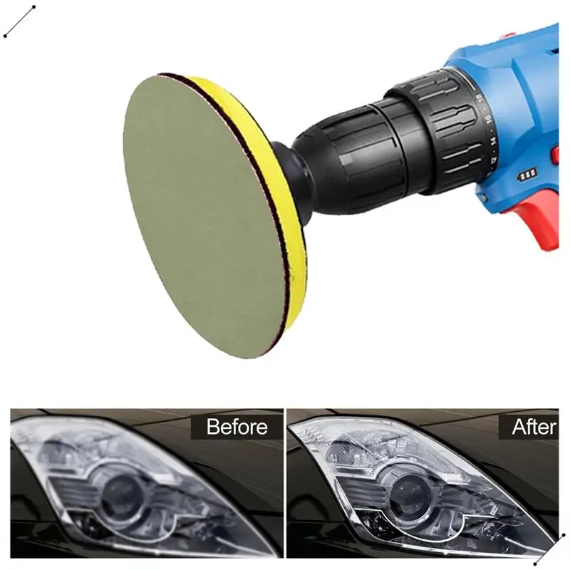 5 Inch Sanding Discs Hook And Loop, 30 Pcs Wet Dry Sandpaper, Round High Grit Sand Paper For Orbital Sander, Durable