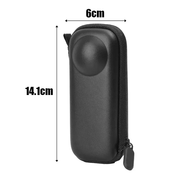 Mini estuche de almacenamiento para Insta360 X4, accesorios, bolsa de almacenamiento portátil antiarañazos para Insta 360 X4, bolsa de transporte para cámara de acción