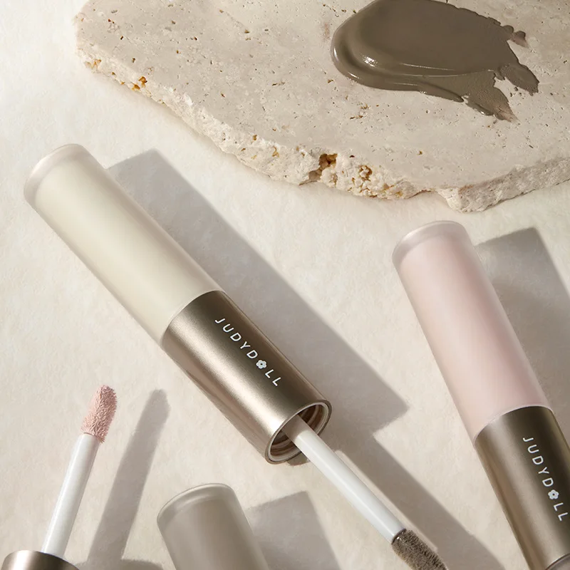 Judydoll المزدوج رئيس تمييز الكنتوري السائل ماتي عالي اللمعان الوجه برونزي كونتور عصا الأنف تشكيل القلم مستحضرات التجميل