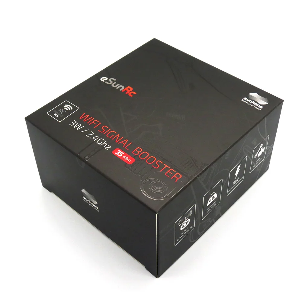 Novo e original SUNHANS 2.4GHz 3000mW 35dBm WiFi Amplificador de sinal SHRC24G3WP