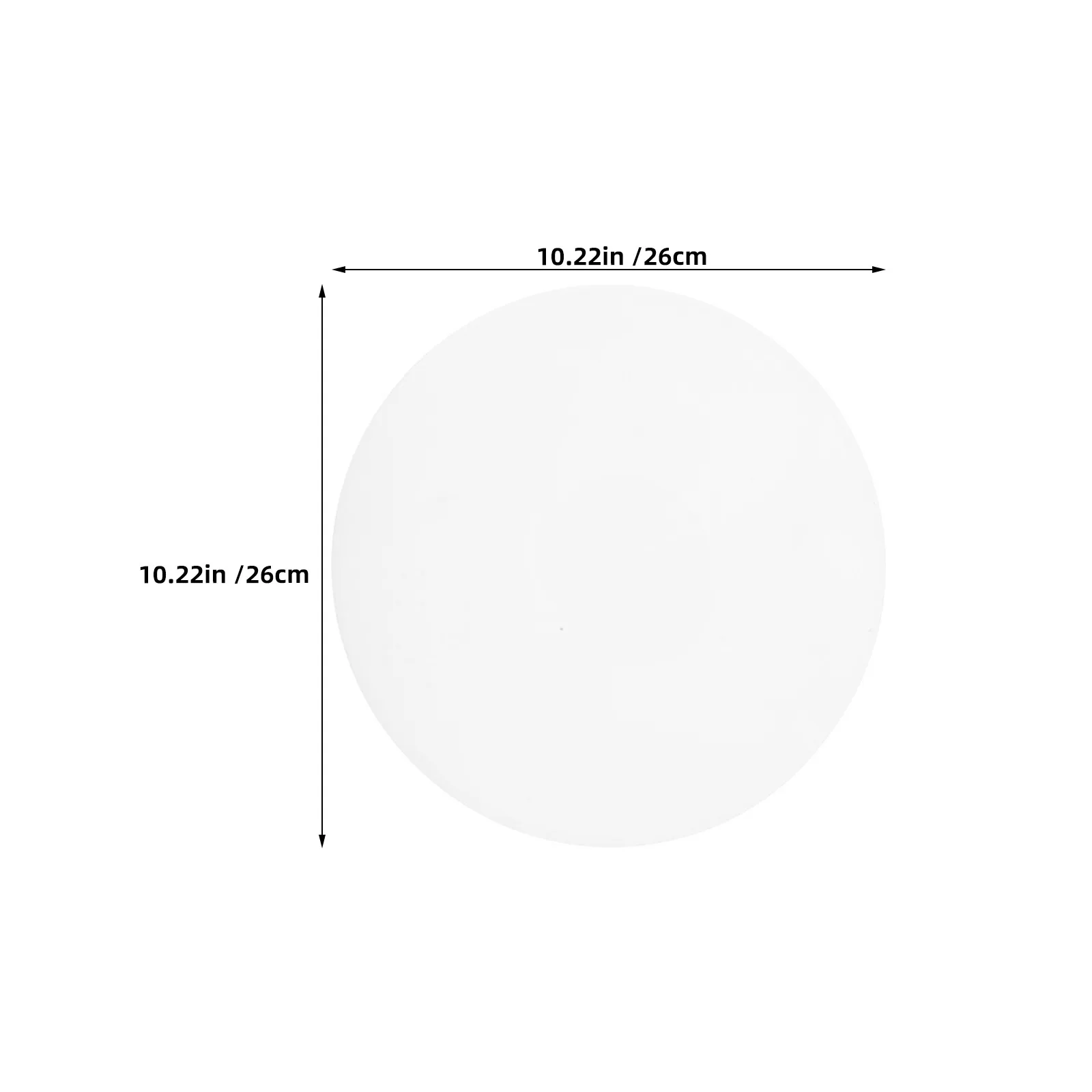2Pcs Round Lamp Shade Diffuser Disk Frosted Acrylic Pendant Light Diffuser Ceiling Light Diffusing Cover Anti Glare for Living