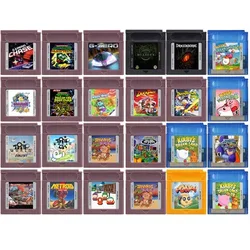 Cartucho de videogame GBC, Perseguição Lunar, World Dream Land Radical Rescueit, 16 Bit, Cartão de console