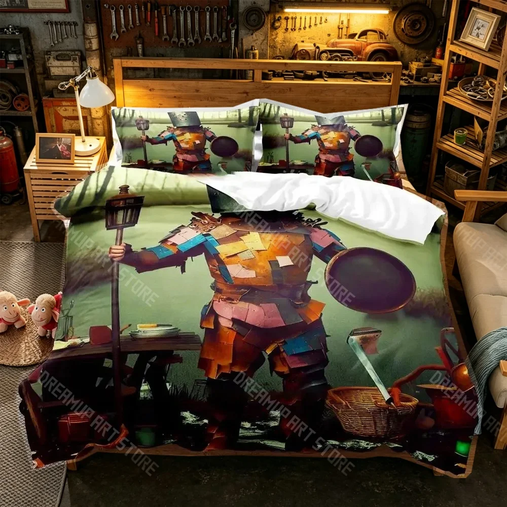 3D Printed Rivalia Dungeon Raiders Bedding Set for Boys Girls Duvet Cover Pillowcase Twin Queen King Full Single Double Sizes