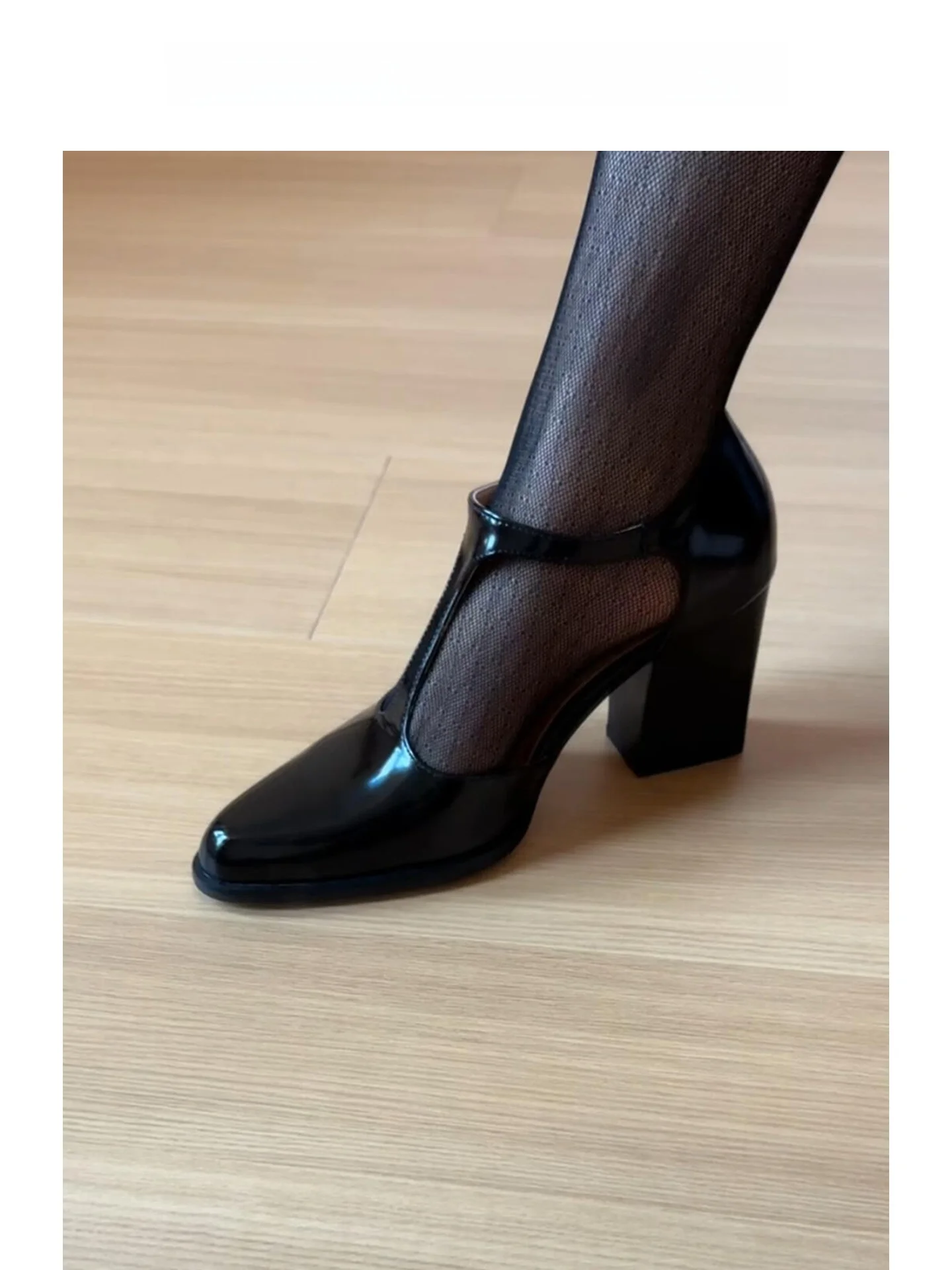 

Charles And Clinkardt Mary Jane Summer 2025 Faion Sandals Thi Heel High Heel Versatile Slip-On round Toe Rubber Sole oes