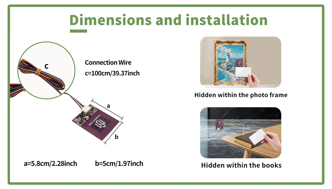 Mystery Studio Escape Room Requisiten RFID. Legen Sie die RFID-Karte auf den richtigen Sensor zur Entsperrung der Version Without 1987 Superb an – Detail 4