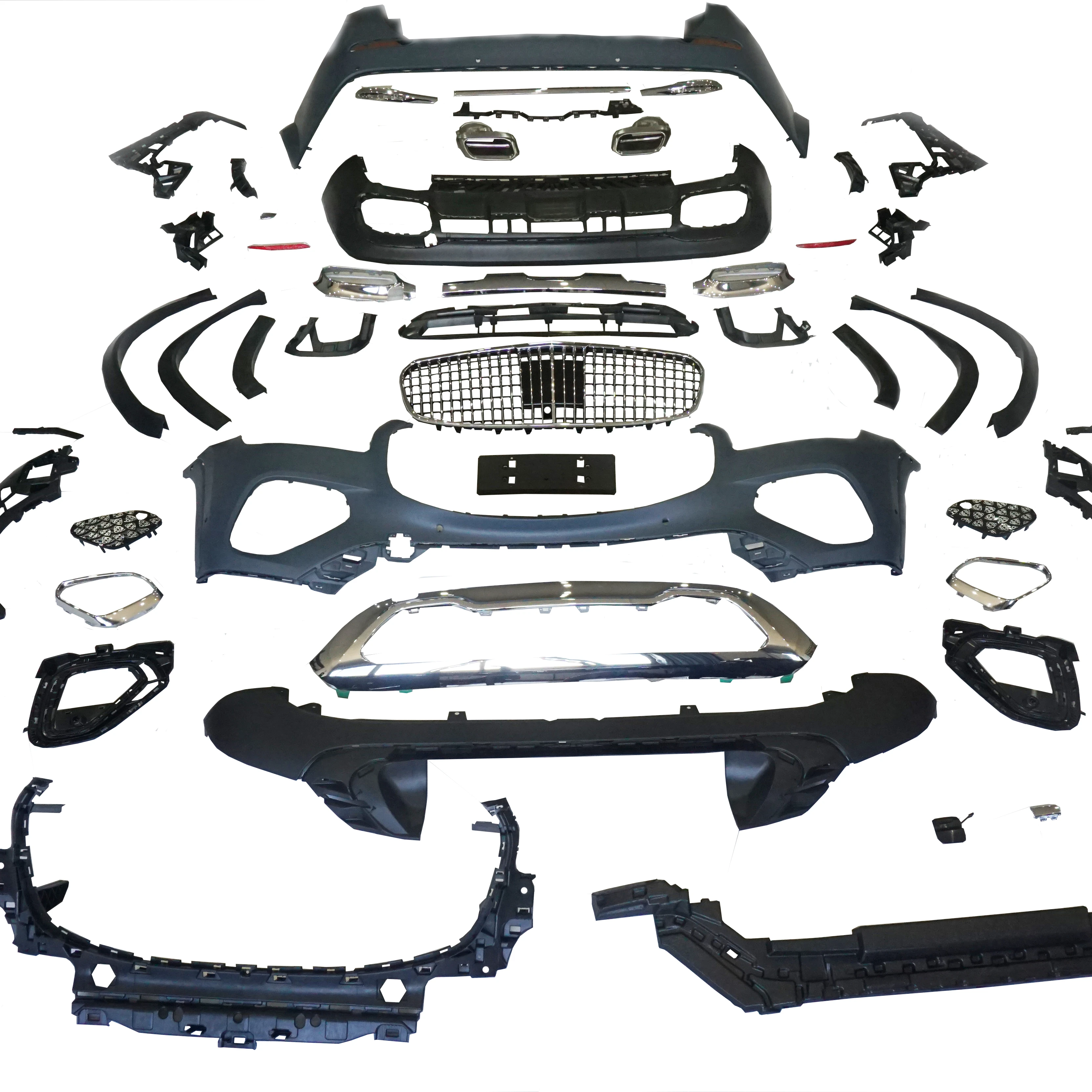 New Arrival body kit GLS Maybachs 2024 rear bumper assembly completely with reasonable price hot sell