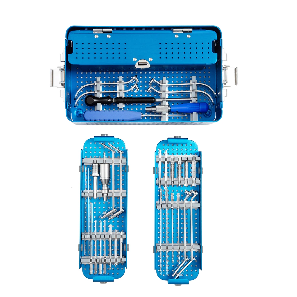 Hot Sale Bone Surgery 2.5/2.7 Multi-axial Locking Plates  Instrument Set Orthopedic Surgical Instrument