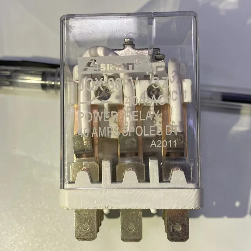 JQX-38FV 3Z 40A 3PDT 12VDC 220VAC 24VDC Relé de potencia de bobina de 11 pines