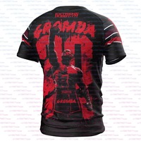 GROMDA BOXING Fans Summer FIGHTWEAR Men Women Breathable Round Neck T-shirt Man Kids Casual Short Sleeve Tops Tee
