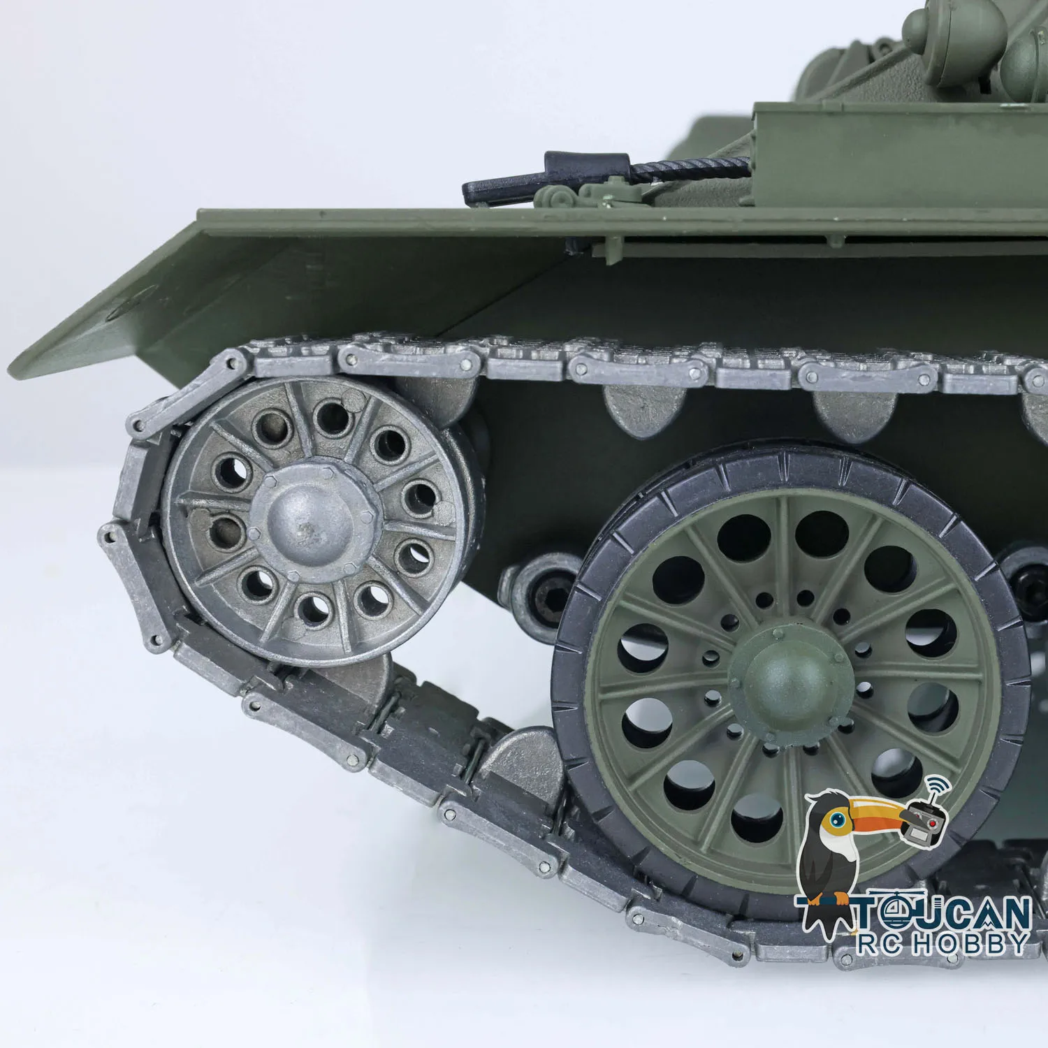HENG LONG 1/16 Upgraded Metal Soviet T34-85 RC 7.0 Tank 3909 360° Turret Steel Gearbox Tracks Berral Recoil BB Unit TH17768-SMT4