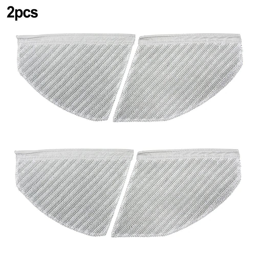 Mop Cloth Cleaning Cloth Soft Microfiber Wool Parts Sweeper Accessories Vacuum Cleaner Spare Parts 2pcs Attachment