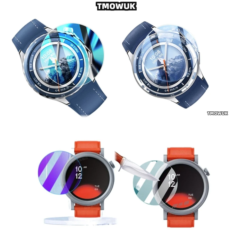 

For OPPO Watch X2 For CMF Watch Pro 2 Ultra - Thin Anti - Scratch Tempered Glass Screen Protector HD 9H