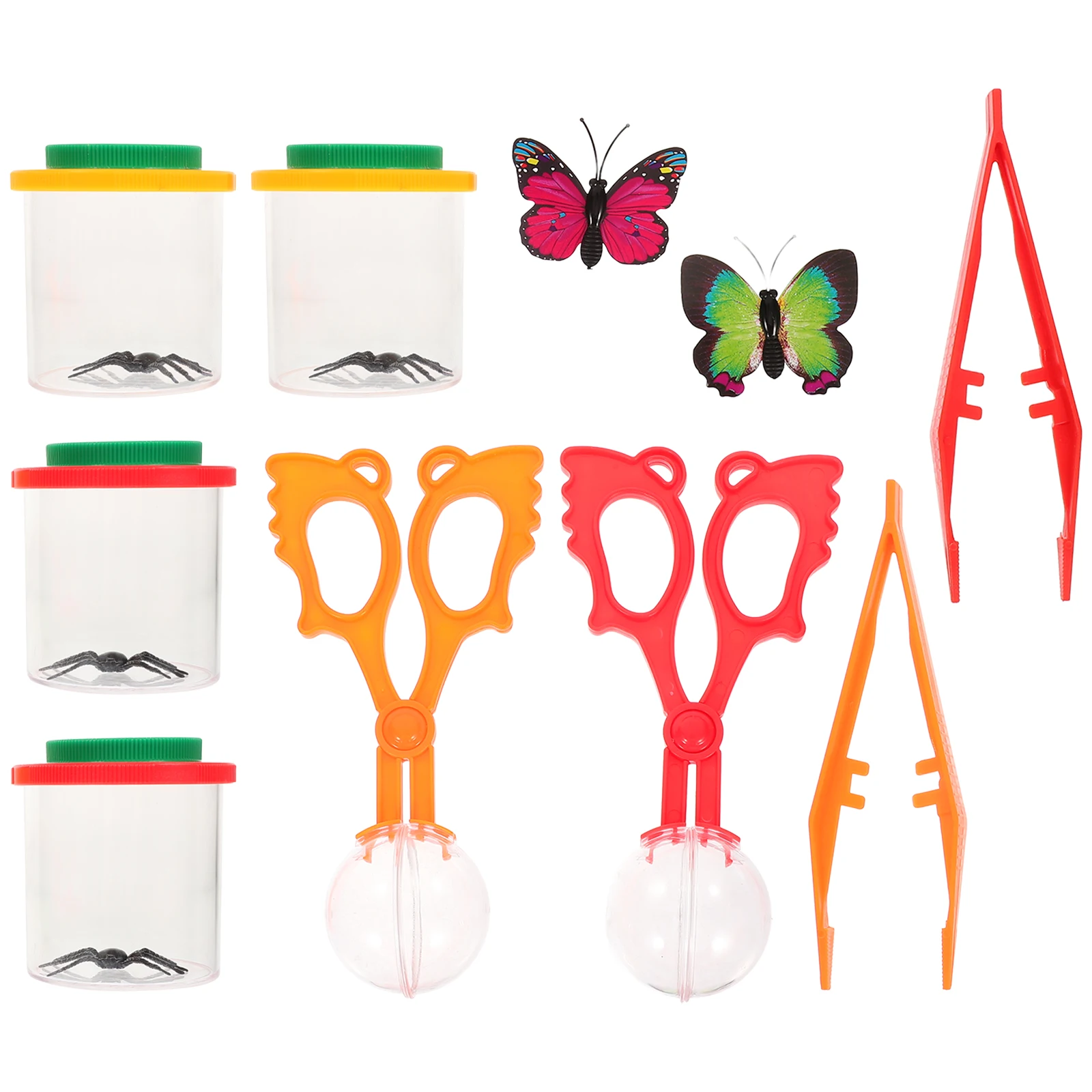 

Box Bug Tweezers Catcher Magnifier Kit Kids Viewer PP Container Observation Set Portable Outdoor