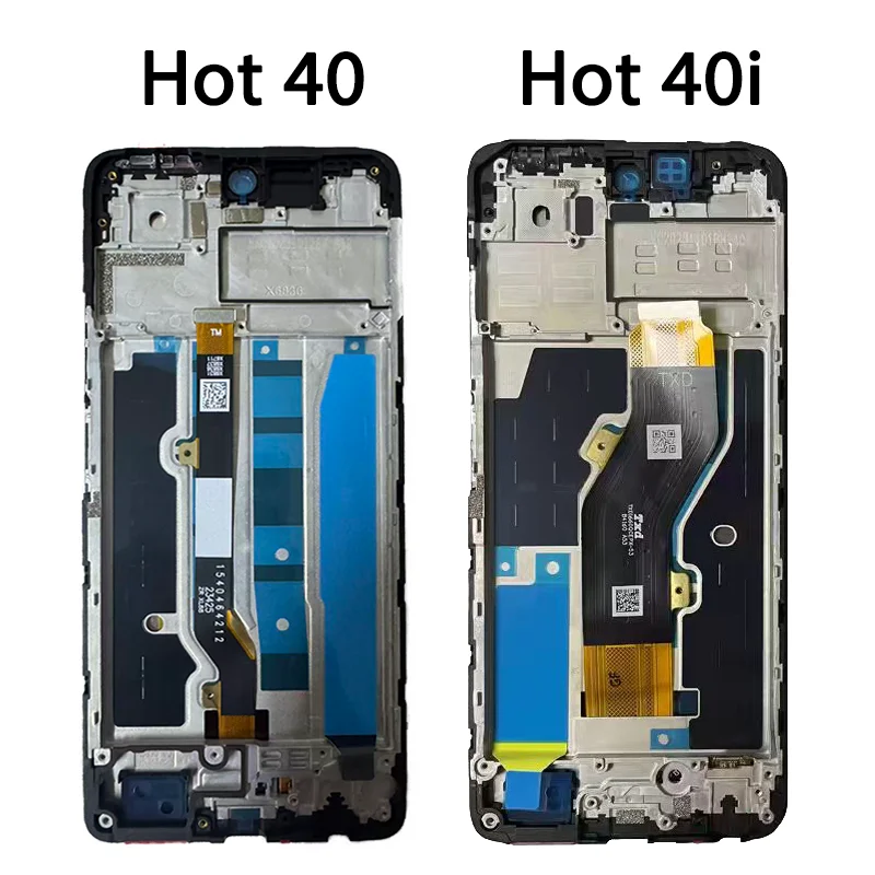 Jakość AAA dla Infinix Hot 40 X6836 wyświetlacz LCD ekran Digitizer Panel dotykowy dla ramka wyświetlacza Infinix Hot 40i X6528B — zdjęcie produktu 5