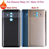 New For Huawei Mate 10 / Mate 10 Pro Battery Back Cover 3D Glass Panel Mate10 Rear Door Battery Housing Case Adhesive Replace