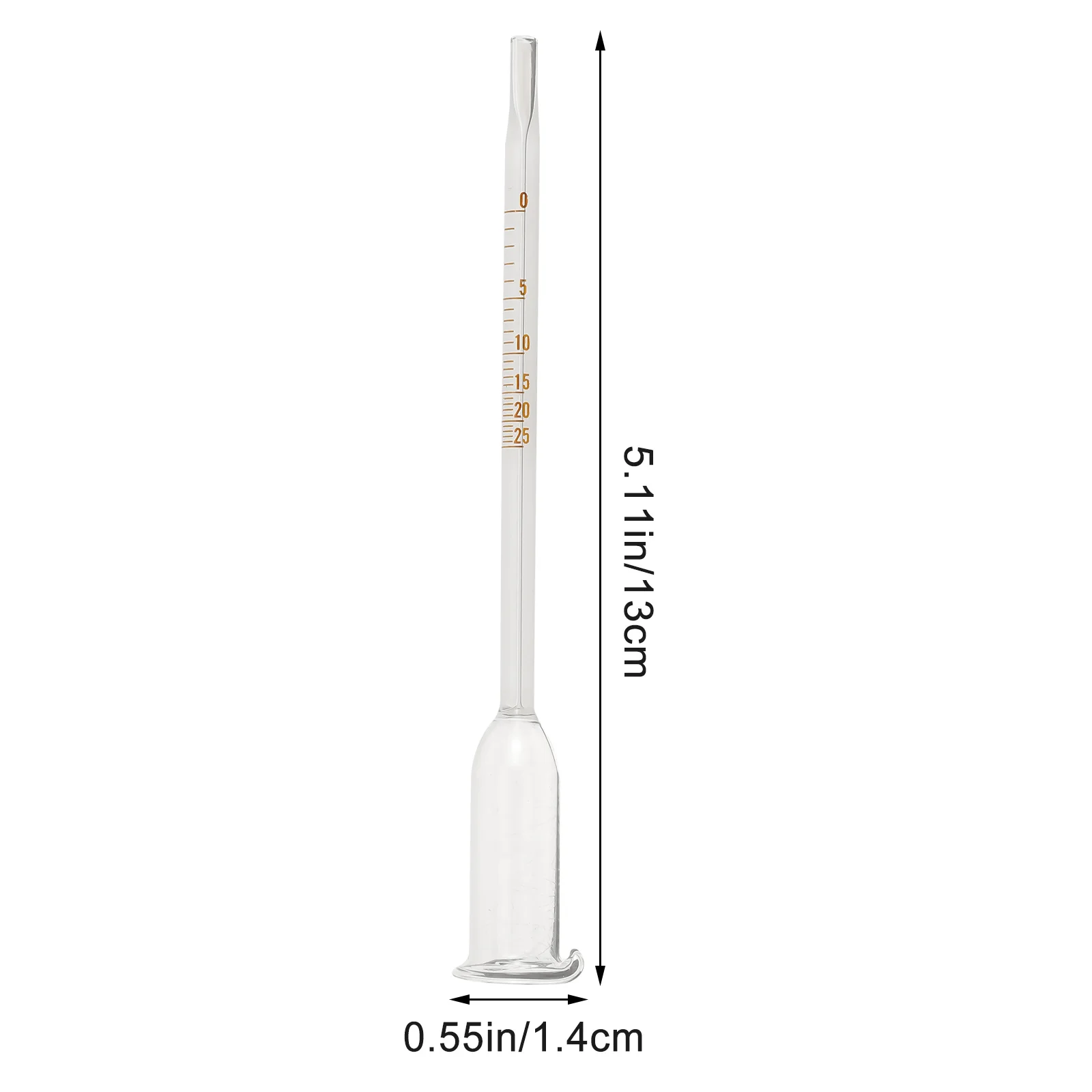 Alcohol Content Meter Precision Hydrometer for Wine Liquor Testing with Measuring Cup Essential Tool
