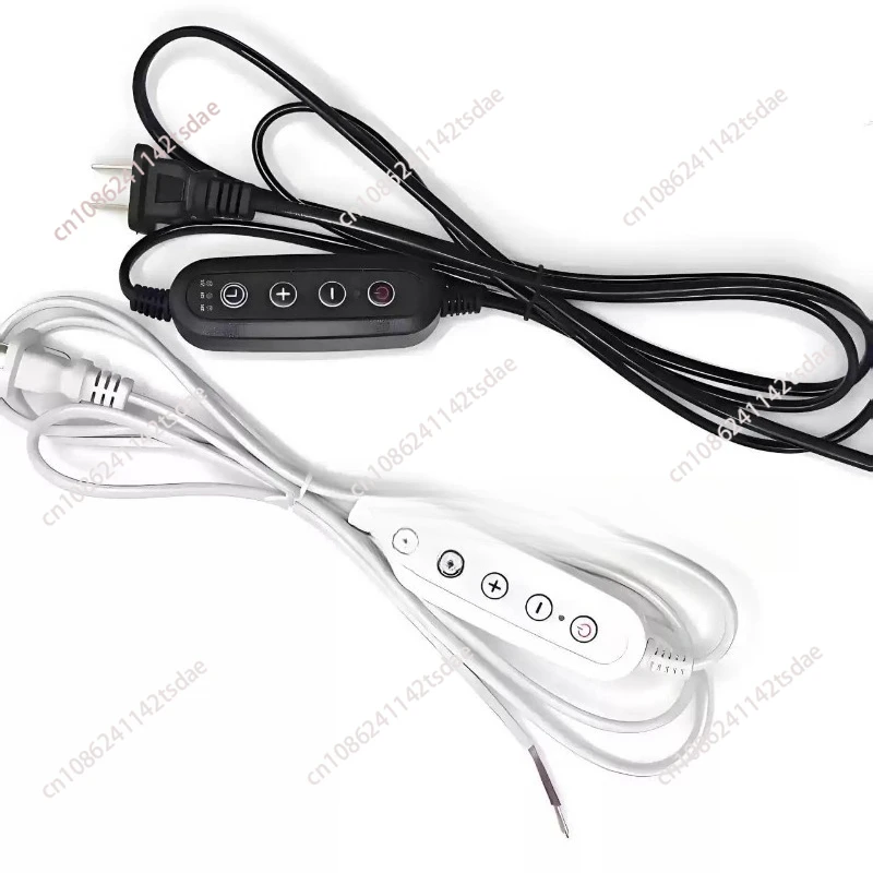 110V-220V EU Smart LED Controller with Timer, 3-Step Dimmer & Auto Color Shift for Grow Lights