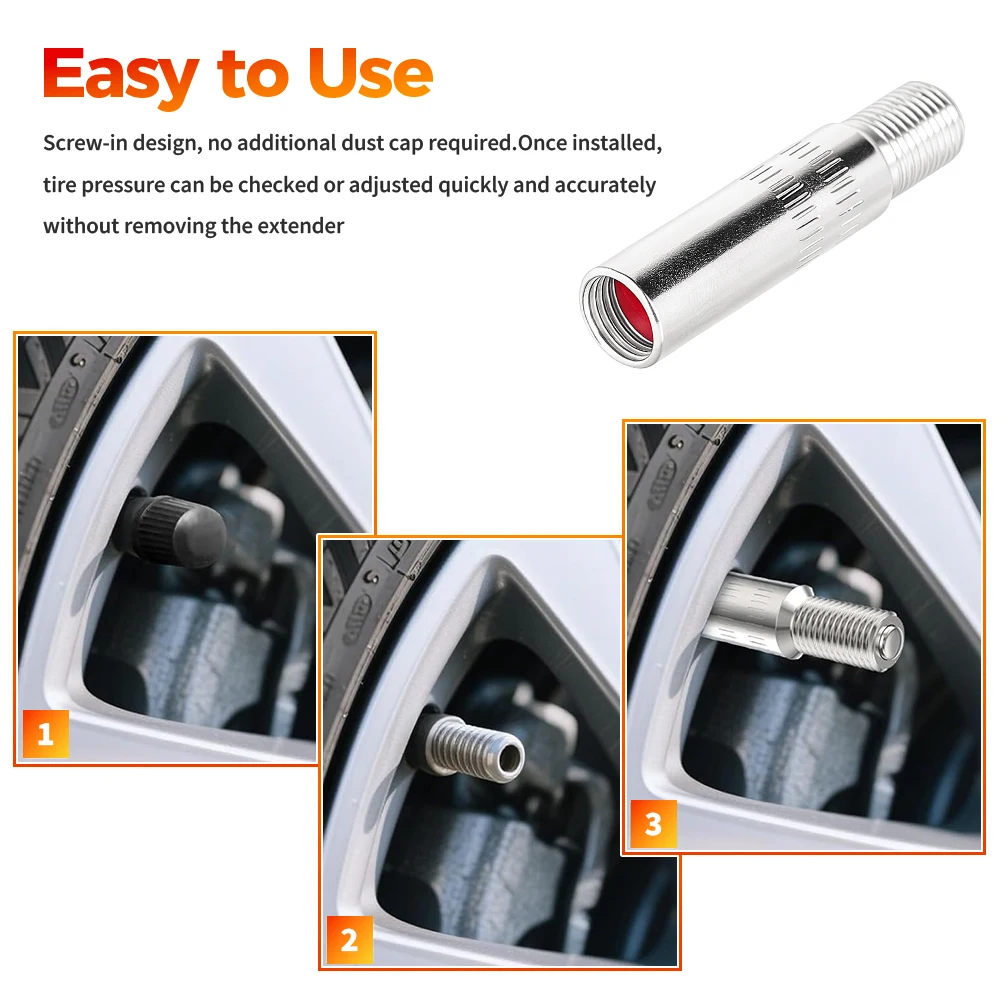 Extension Air Valve Adapter for Xiaomi M365 / 1S / Pro Max G30 G30D Electric Scooter Motor Wheel Inflatable Tire Nozzle Parts