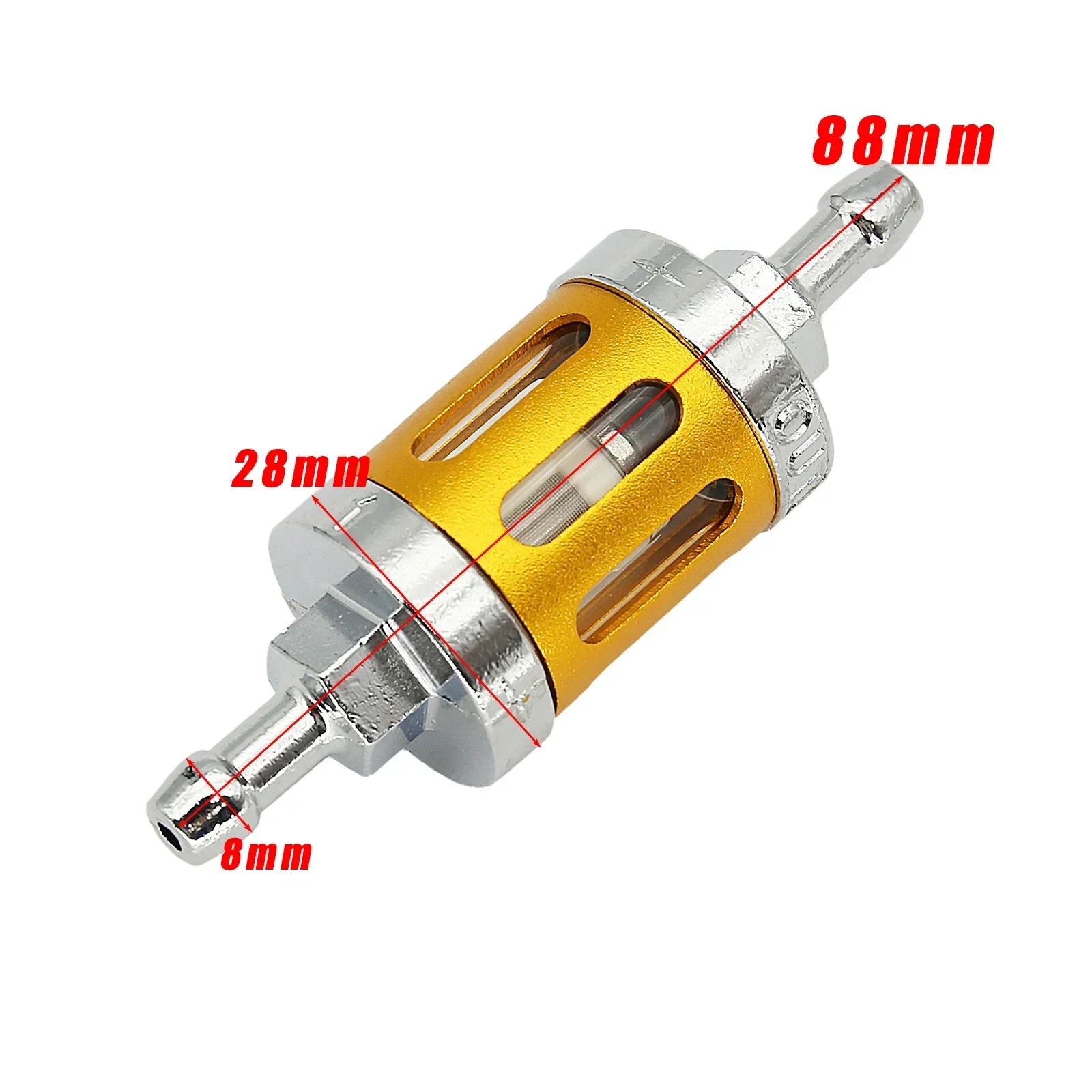 

SDTW Universal Metal Aluminum Big Oil Filter Fuel Filter For Motorcross Motorcycle Car Dirt Pit Bike SUV ATV Quad Modified Parts