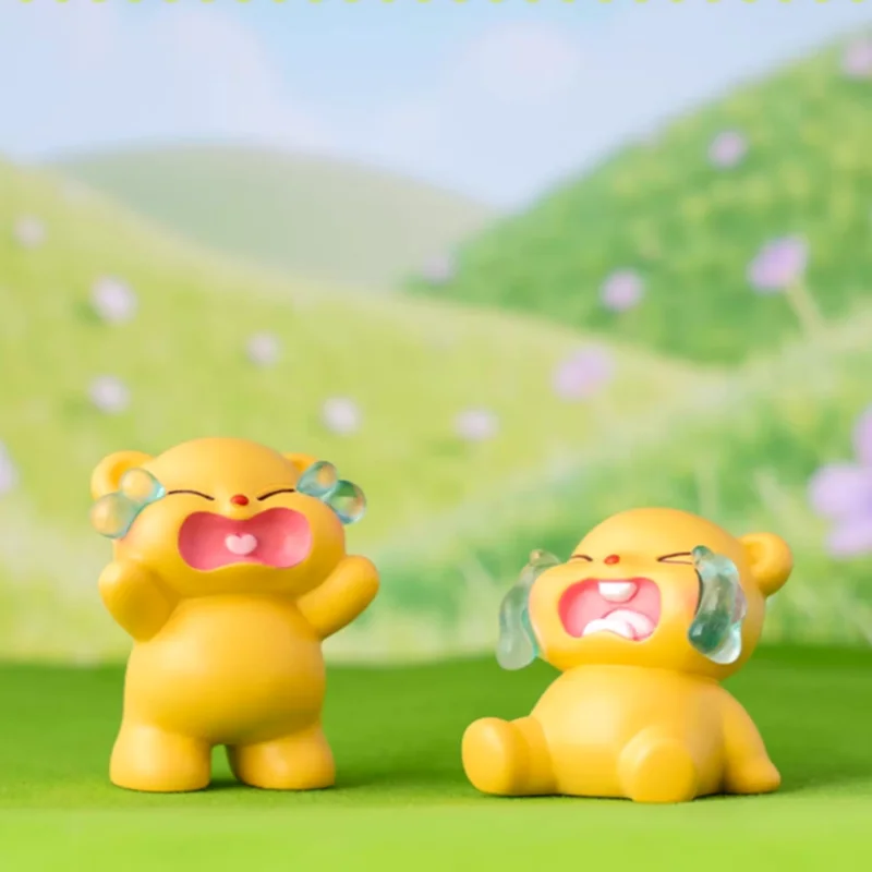 سوبر لطيف ليتل البكاء الدب صندوق أعمى Kawaii سطح المكتب زخرفة العصرية تحصيل التماثيل ألعاب رائعة ومثيرة للاهتمام #4