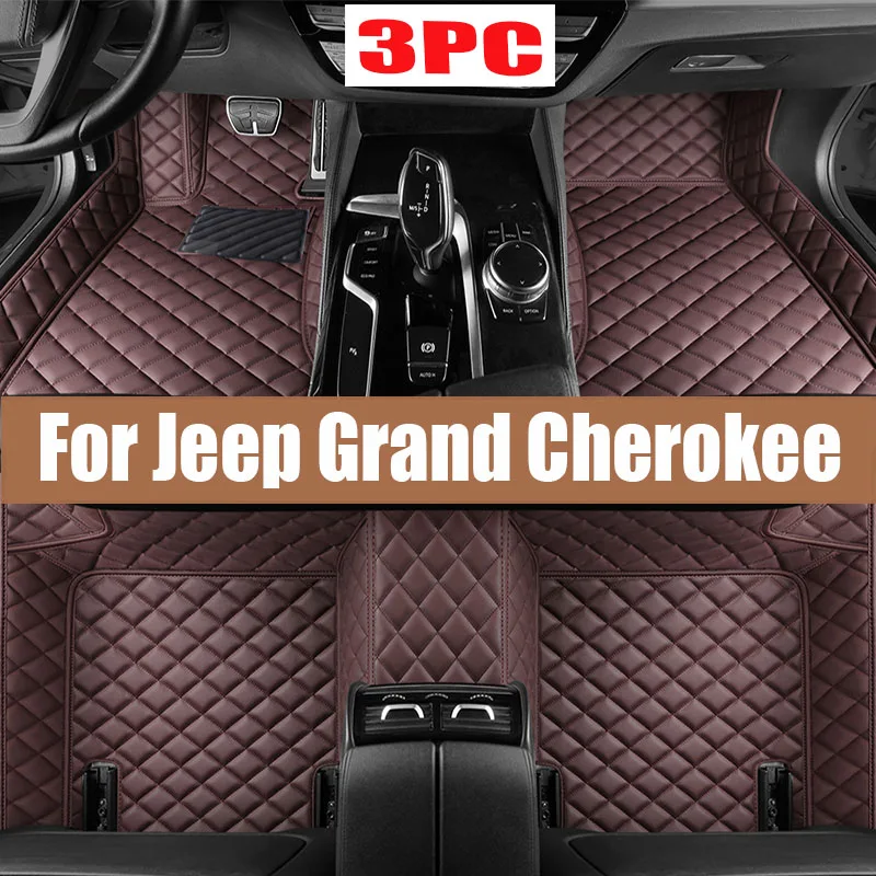 

Car Floor Mats For Jeep Grand Cherokee WJ 1999 2000 2001 2002 2003 2004 Leather Mat Covers Floors Car Accessories Tapis Voiture