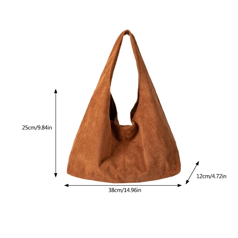 Women's Underarm Bag Spacious Shoulder Bag For Work Shopping Everyday Use 066F image 6