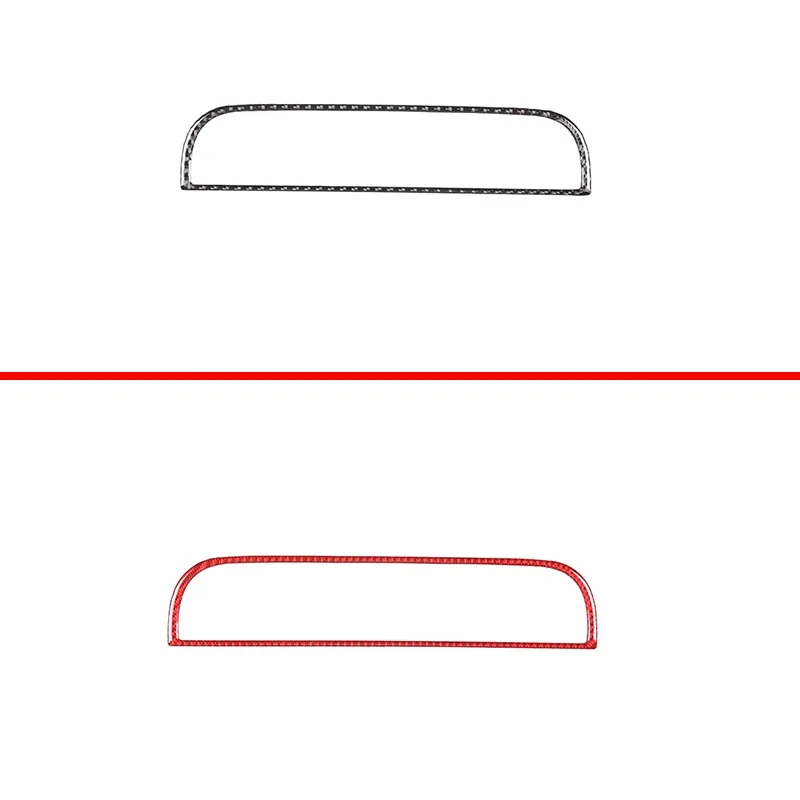 

Настоящее углеродное волокно, центральная консоль автомобиля, рамка для выпуска воздуха, наклейка, накладка для Fiat 500 2011-2019, для Fiat Abarth 595 2012-2019