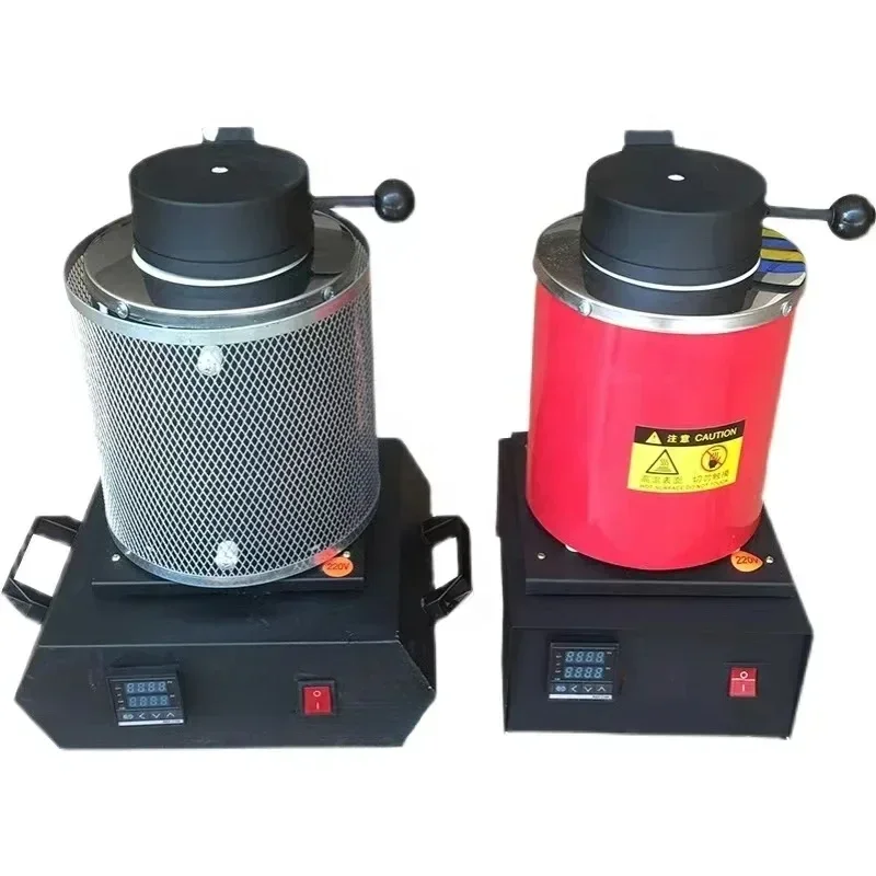 110V Small-scale gold melting furnace can melt gold, silver and copper at high temperature.