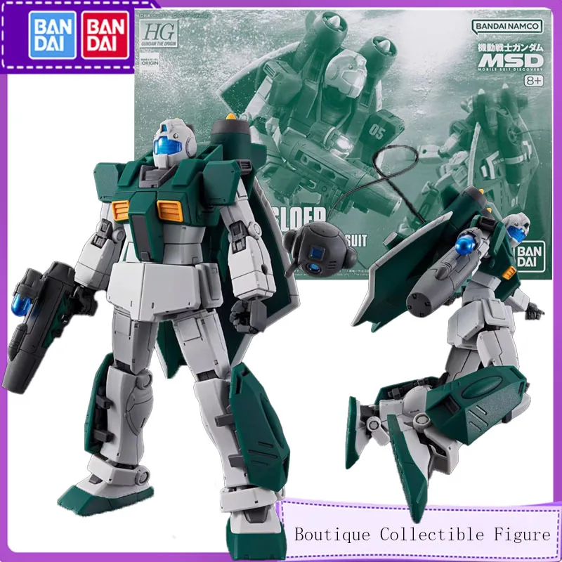 

Bandai HG GTO 1/144 Original Anime RGM-79U GM SLOEP Assembly Model kit Action Figure Toys For Kids Collectible Gift
