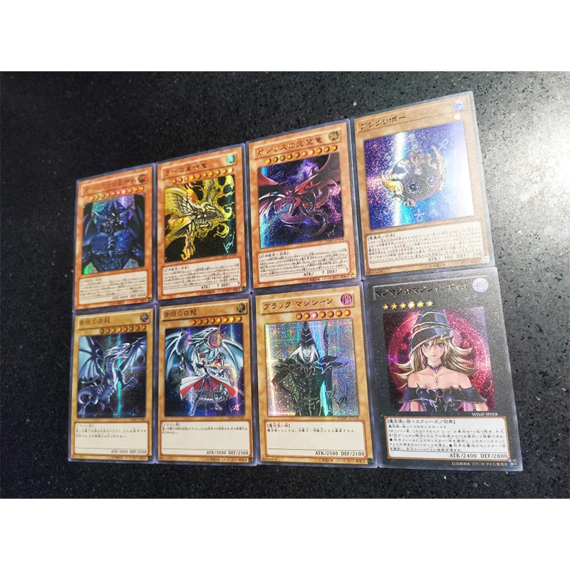 Diy Yu-Gi-Oh! Black Magician Girl Anime Characters Homemade Game Collection Card Rare Card Collection Cartoon Board Game Toys