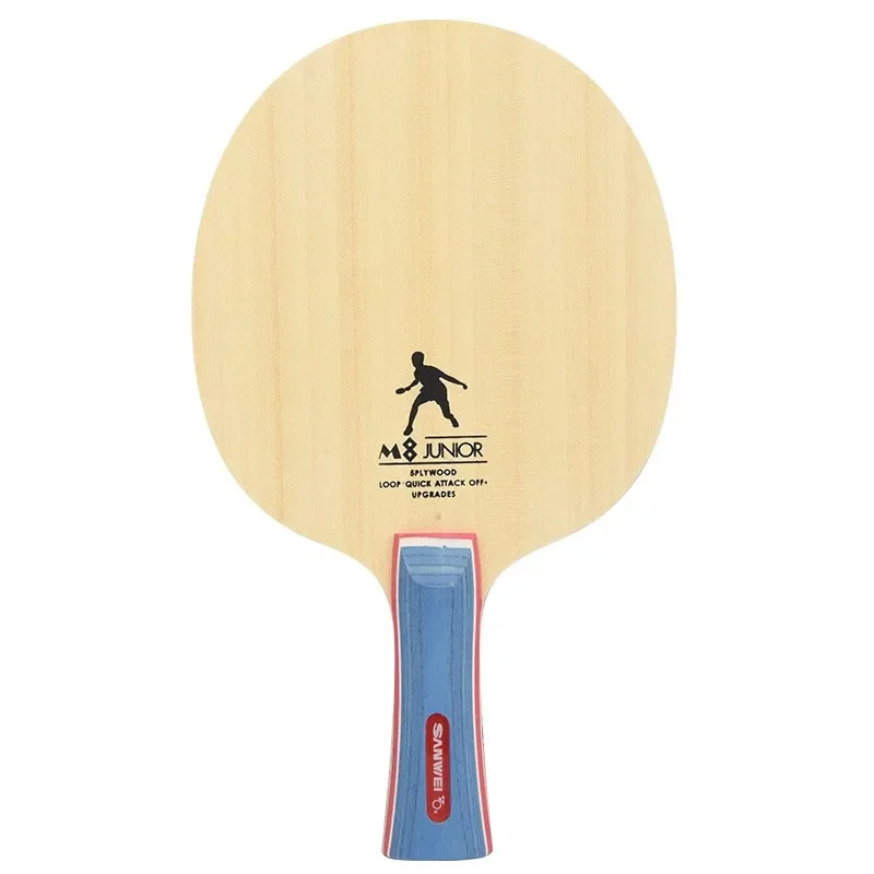 Original SANWEI M8 Table Tennis Blade Racket 5 Ply Wood Allround Control Loop Ping Pong Bat Paddle