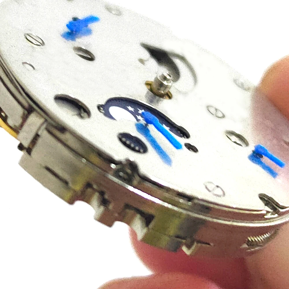 Luxury Slim Mic rotor Mechanical Movement Mini Rotor moon phase date small second hand