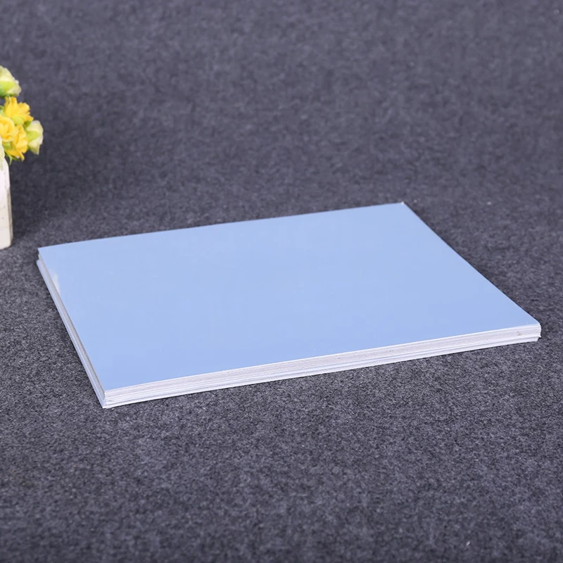 50 Vellen/Verpakking A4 Bedrukbaar Vinyl Sticker Papier Voor Inkjet Printer Helder Zilver Zelfklevend Papier Waterdicht Papier Sticker