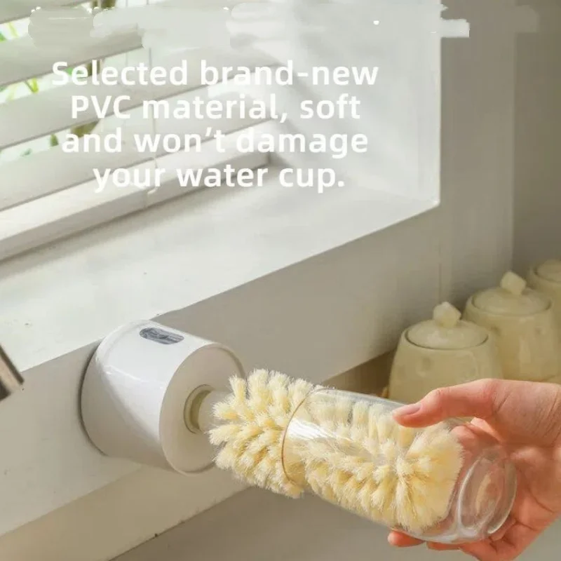 

Hands-free hanging electric multifunctional water cup cleaning brush Cup brush Cup brush Cup brush