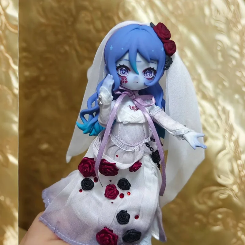 Keluaran Baru Seri Nyssa Kotak Buta Mimpi Buruk Menakutkan 1/12 Bjd Figur Anime Gaya Gotik Sendi Bergerak Kit Garasi Pvc Mainan Ulang Tahun