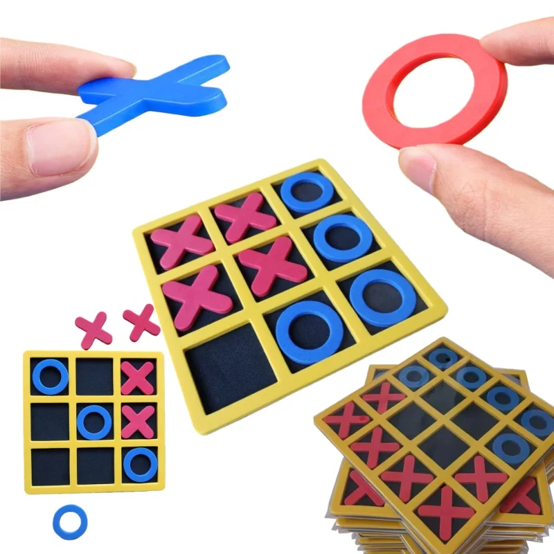 

3X3 OX шахматы, взаимодействие родителей и детей, настольная игра для отдыха, забавная развивающая интеллектуальная игра-головоломка, развивающие игрушки, подарок для детей