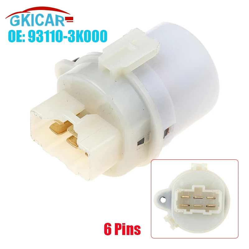 93110-3K000 93110-38000 931103K000 9311038000 Car Ignition Switch For Hyundai Santa Fe Sonata Accent KIA Amanti Rio Sedona