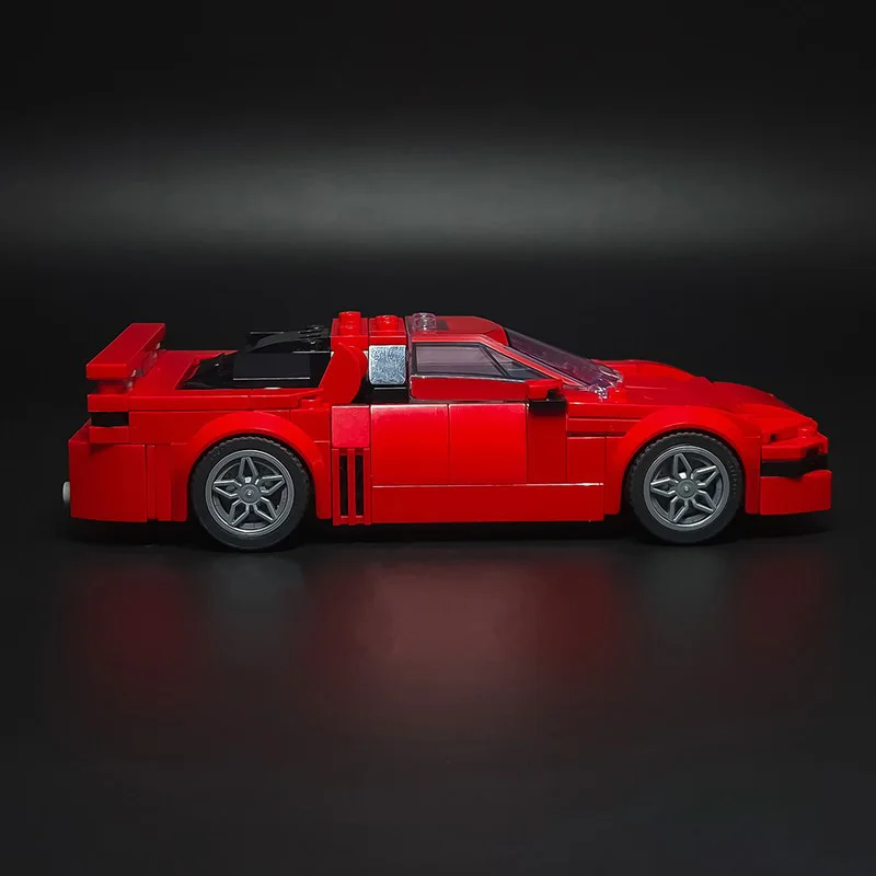 255 PCS Speed Hypercar 76934  3000 GT MOC Customize Modular Building Block Simple Kids Creative Design DIY Christmas Toy Gift