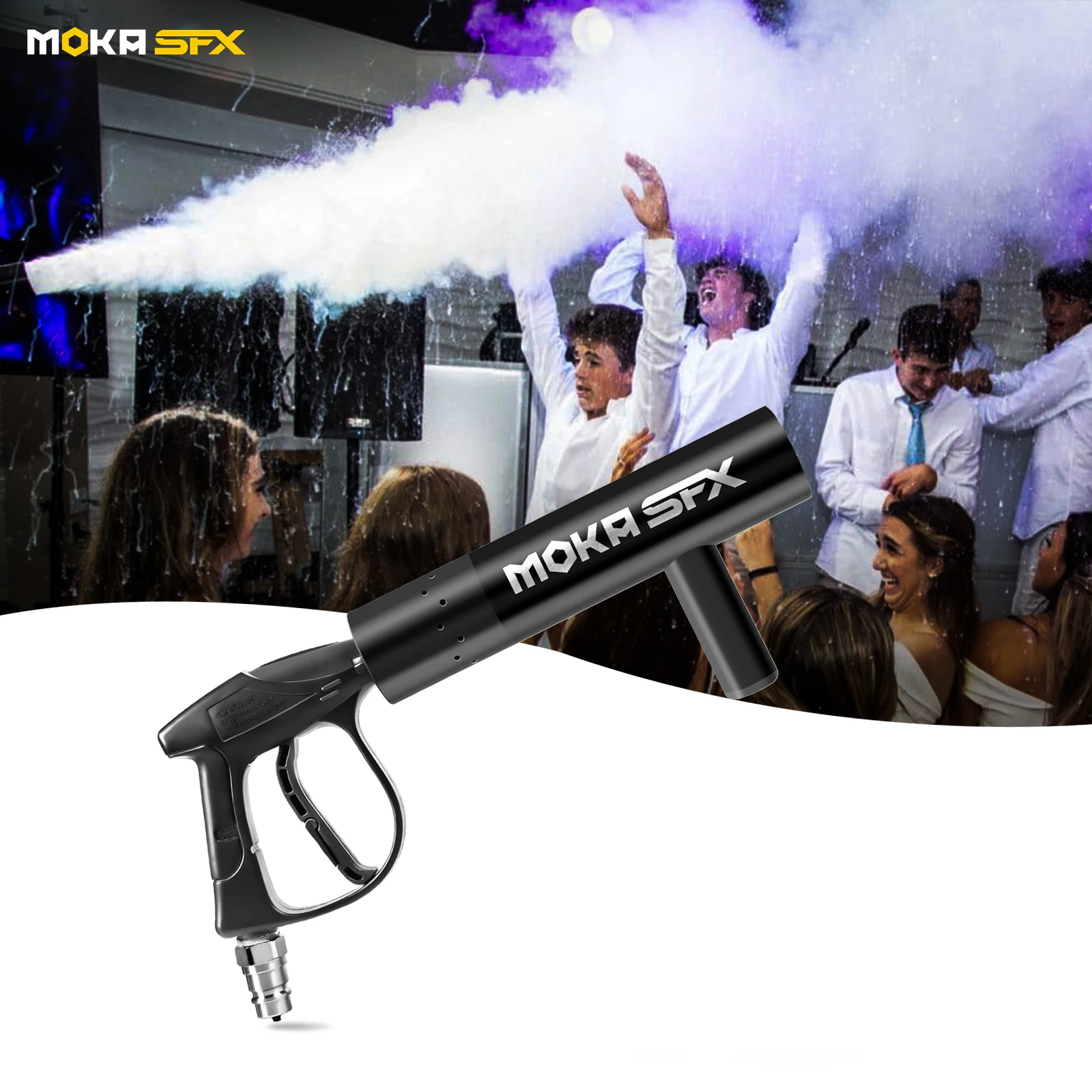 handhold canhao com metro mangueira dj co2 gun para o casamento festa efeito stage lights handhold stage co2 gun co2 01