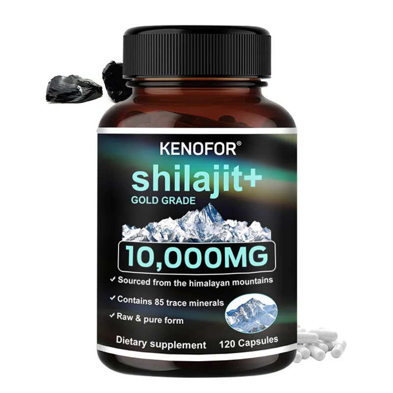 

Shilajit Capsules - Increases Energy and Vitality, Supports Memory and Brain Function, , Promote Digestive Health, Non-GMO