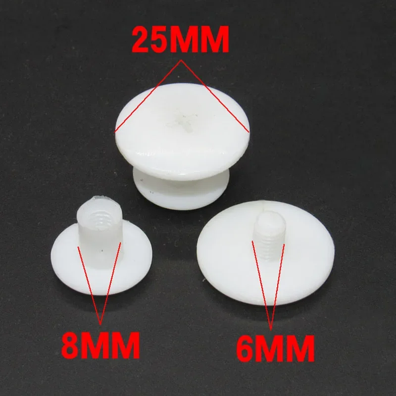 20 x Plastic Clips Car Fixed Snap Skid Carpet Mats Plastic Fasteners Clips Base Fastener Buckle Universal